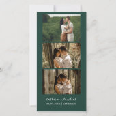 Kalender-Standrahmen für Hochzeitsskalender-Foto G Save The Date (Vorderseite)