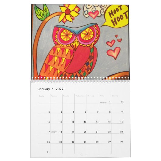 Kalender Starla Kunst 2012 (Jan 2027)