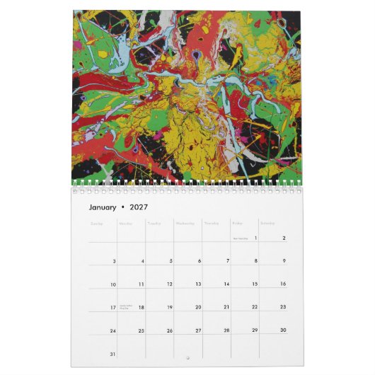 Kalender-Strahl Paul Kalender (Jan 2027)