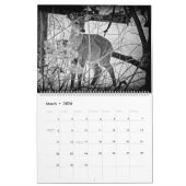 Kalender ~ Studien in Schwarz und Weiß (Mär 2026)