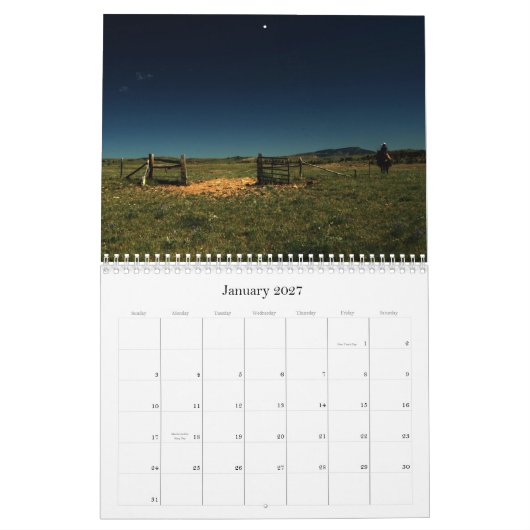 Kalender Sweetgrass Ranch-2011 (Jan 2027)