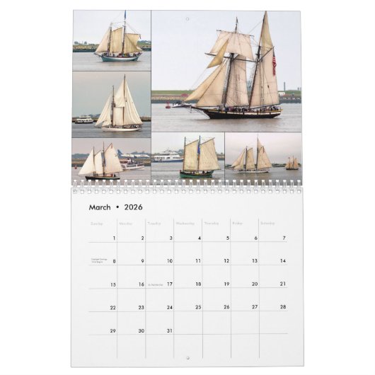 Kalender - Tal Ships Parade of Sails Boston (Mär 2026)