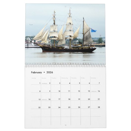 Kalender - Tal Ships Parade of Sails Boston (Feb 2026)