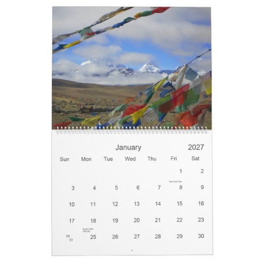 Kalender Tibets 2010 (Jan 2027)