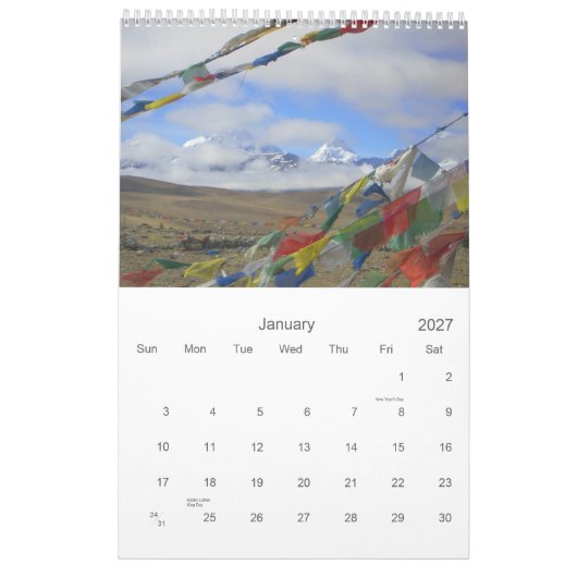 Kalender Tibets 2011 (Jan 2027)