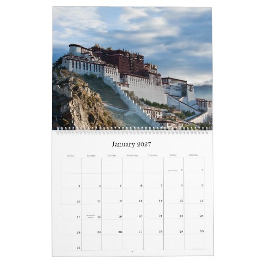 Kalender Tibets 2012 (Jan 2027)