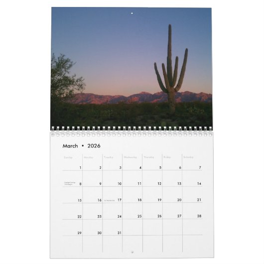 Kalender Tucson-Wetter-2017 (Mär 2026)