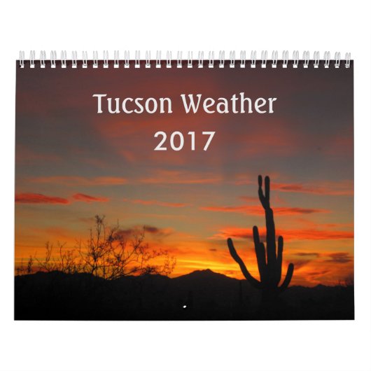 Kalender Tucson-Wetter-2017 (Titelbild)