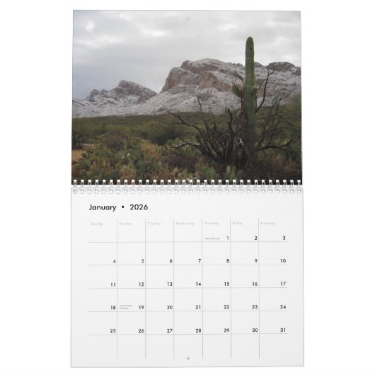 Kalender Tucson-Wetter-2017 (Jan 2026)