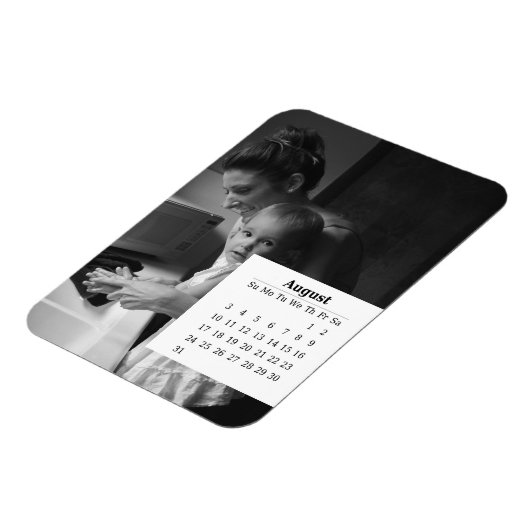 Kalender überlagern August 2025 Magnet (Linke Seite)