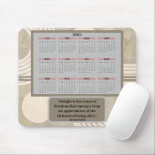 Kalender- und Angebotsmousepad Mousepad (Mit Mouse)