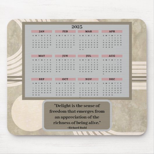 Kalender- und Angebotsmousepad Mousepad (Vorne)