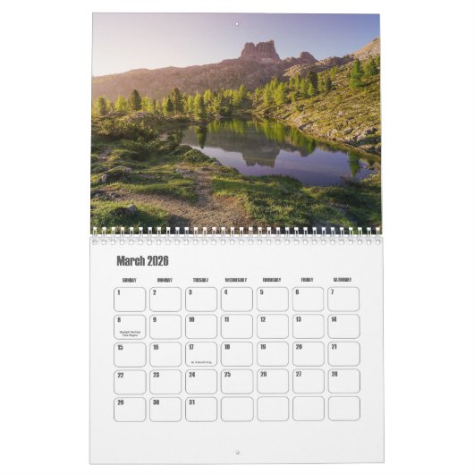 Kalender Venetien-Italien (Mär 2026)