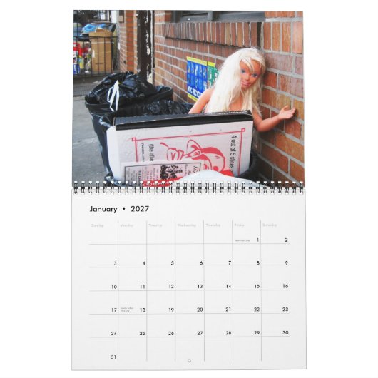 Kalender: Verlassene Spielwaren Kalender (Jan 2027)