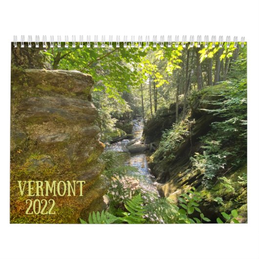 Kalender Vermont 2022 (Titelbild)