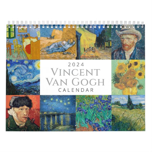 Kalender Vincent Van Gogh 2024 (Titelbild)