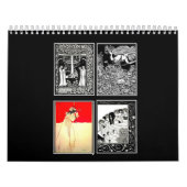 Kalender-Vintage Illustration-Aubrey Beardsley Kalender (Titelbild)