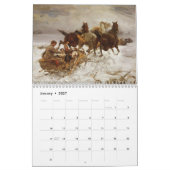 Kalender-Vintage Pferde Kalender (Jan 2027)