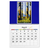 Kalender Vintage Reiseplakate (Mär 2027)