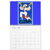 Kalender Vintage Reiseplakate (Jan 2027)