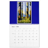 Kalender Vintage Reiseplakate (Mär 2026)