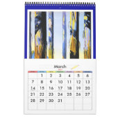 Kalender Vintage Reiseplakate Schlicht (Mär 2027)