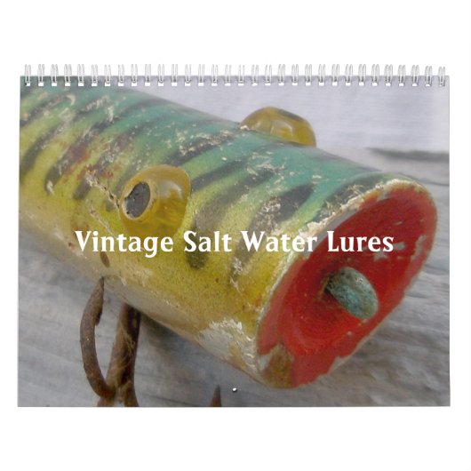 Kalender - Vintage-Salzwasser-Köder (Titelbild)