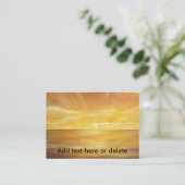 KALENDER Visitenkarte (Stehend Vorderseite)