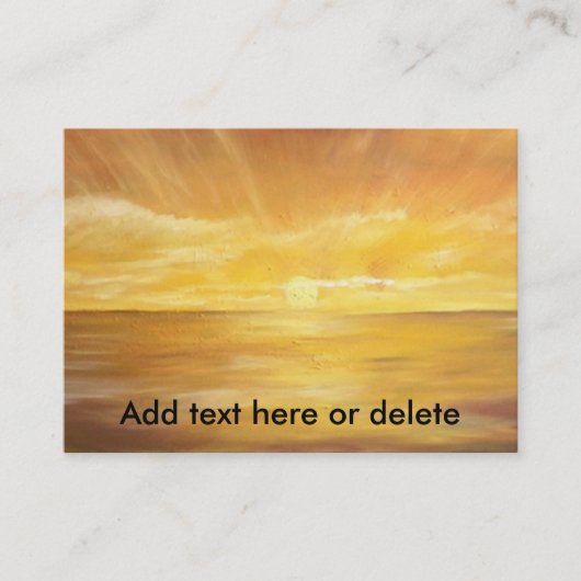 KALENDER Visitenkarte (Vorderseite)