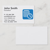 Kalender Visitenkarte (Vorne/Hinten)