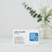 Kalender Visitenkarte (Stehend Vorderseite)