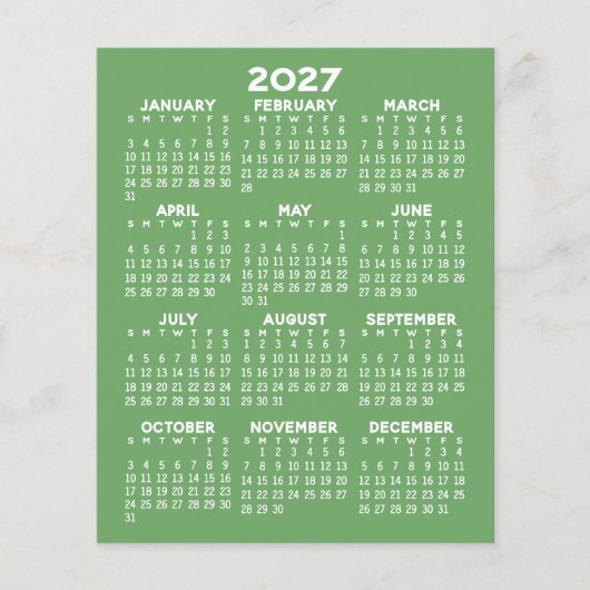 Kalender - Volljähriges Basispapier (Vorderseite)