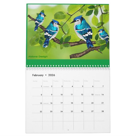 Kalender von Aldona Design (Feb 2026)