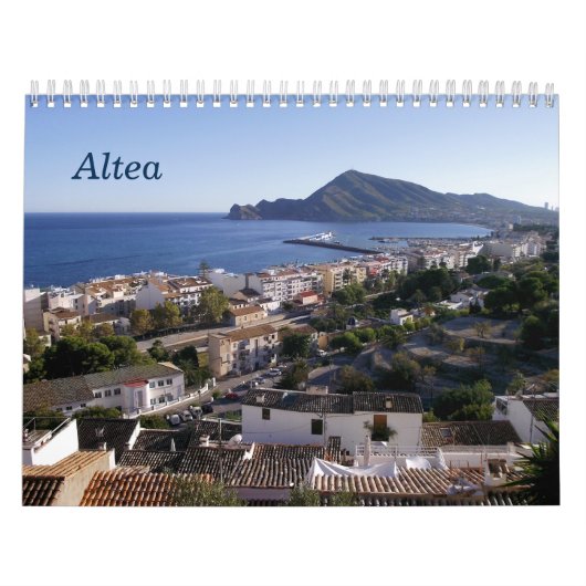 Kalender von Altea, Spanien, (Titelbild)