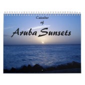 Kalender von Aruba-Sonnenuntergängen (Titelbild)