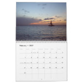 Kalender von Aruba-Sonnenuntergängen (Feb 2027)