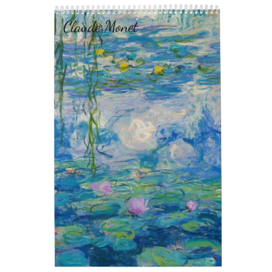 Kalender von Claude Monet (Titelbild)