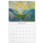 Kalender von Edvard Munch. (Feb 2027)