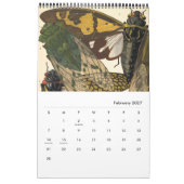 Kalender von Emile-Allain Seguy (Feb 2027)