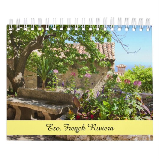 Kalender von Eze an der Côte d'Azur (Titelbild)