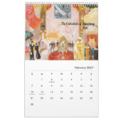 Kalender von Florine Stettheimer (Feb 2027)