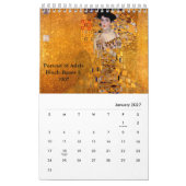 Kalender von Gustav Klimt (Jan 2027)