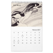 Kalender von Gustav Klimt (Feb 2027)