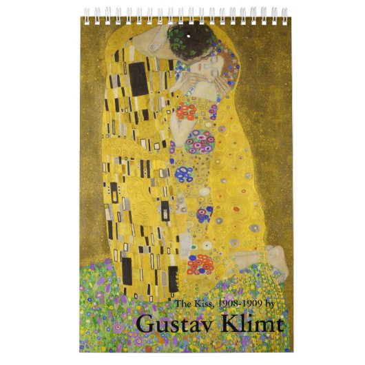 Kalender von Gustav Klimt (Titelbild)