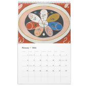 Kalender von Hilma af Klint (Feb 2026)