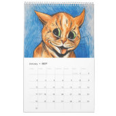 Kalender von Louis Wain (Jan 2027)