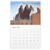 Kalender von Maynard Dixon (Mär 2027)