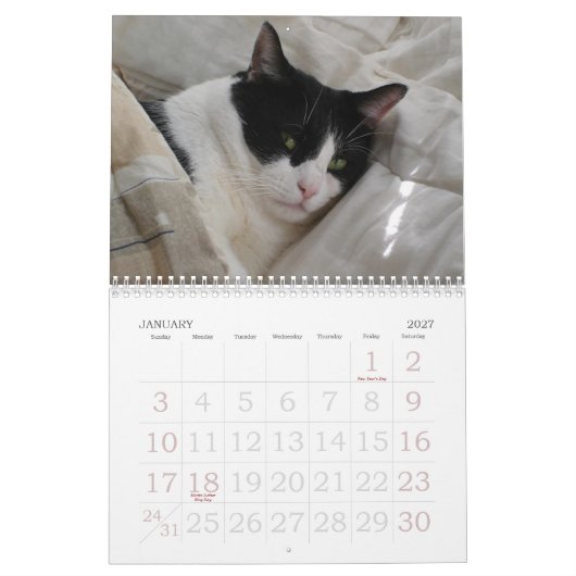 Kalender von Momenten (Jan 2027)