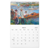 Kalender von Pierre-Auguste Renoir. (Mär 2027)