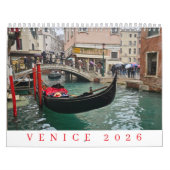 Kalender von Venedig 2026 (Titelbild)
